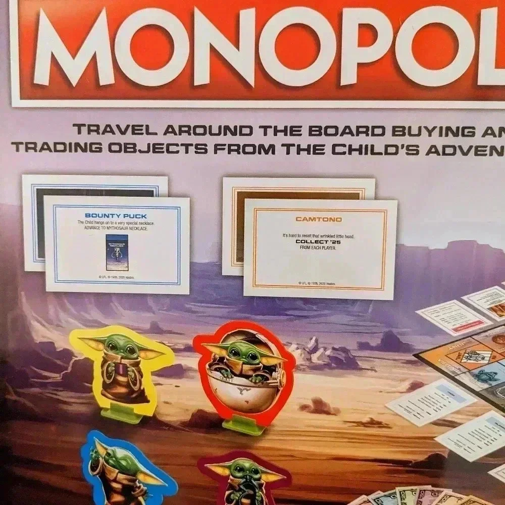 Monopoly Star Wars‎ The Mandalorian Baby Yoda Board Game New Sealed Hasbro